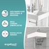 Engelbach® Designer Siphon for Washbasins and Washbasins with Cleaning Opening