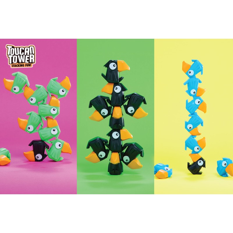 Generic Toucan Tower® Stacking Fun – Black