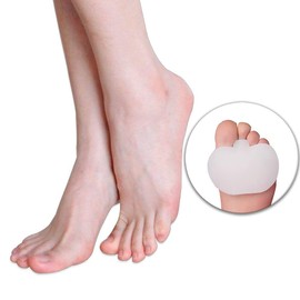 PEDIMEND™ Gel Metatarsal Pad - Ball of Foot Cushion - Morton's Neuroma Pad - Absorbs Shock & Vibrations - for Men and Women - Foot Care (Metatarsal Pads)