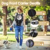 Dog Backpack Carrier, Front Chest Dog Carriers for Small Dogs,