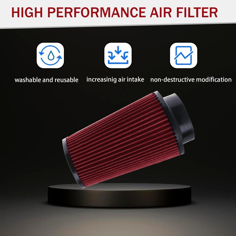 PUZZLEDEER Cold Air Intake Kit fit for 2007.5-2012 for Dodge