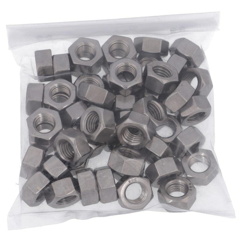 Osato 36255 Stainless Steel Hex Nuts, For M12, Pack of