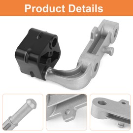 Rear Right Exhaust Bracket Muffler Support Rubber Isolator Hanger Set Compatible with Ram Truck 1500 2019-2025 68395841AA 68519121AA 68410310AA 68410310AB Passenger Side