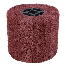 Wire Drawing Wheel Brush Drum Burnishing Cross Rubber Core Polishing Buffer Wheel for Stainless Steel Aluminum Iron180

Grit