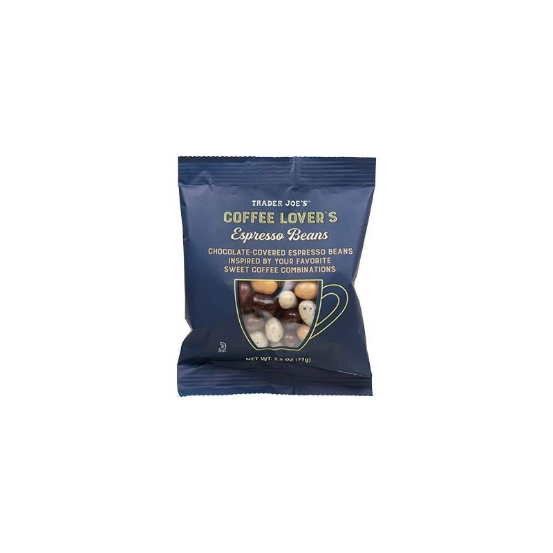 Trader Joe's Coffee Lover's Chocolate-Covered Assorted Espresso Beans - 4