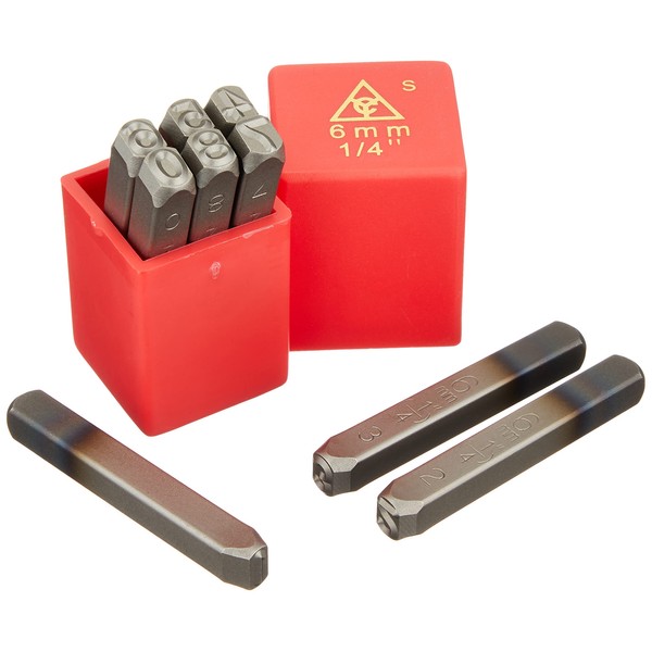 Large 五郎 Stamp Set Numbers 6 mm 9pc