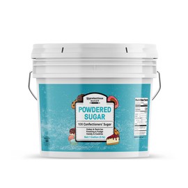 Unpretentious Powdered Sugar (1 Gallon) Confectioners Sugar, For Baking, Candy Making, Desserts