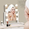 NUSVAN Vanity Mirror with Lights, Makeup Mirror with Lights,3 Color