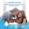 AQUA CREST LT1000PC ADQ747935 Refrigerator Water Filter and Air Filter,