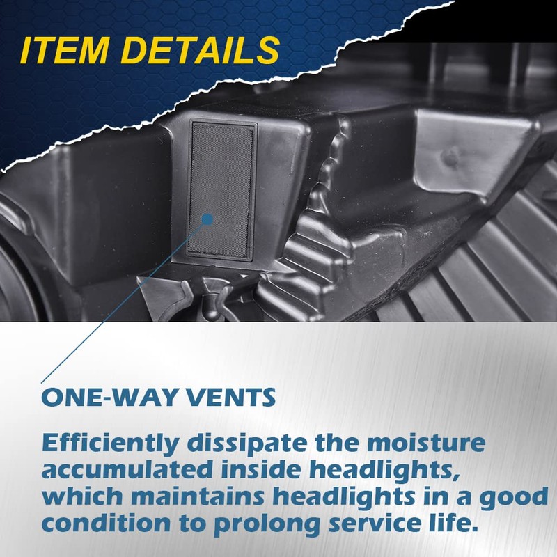 G-PLUS Headlights Assembly, Compatible with 2015 2016 2017 Ford F150