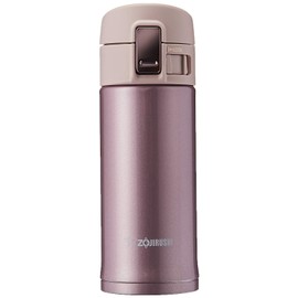 Zojirushi SM-KHE36AG - Taza de acero inoxidable, Lavendar Pink, 354,88ml, 1