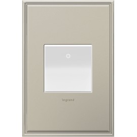 Adorne ASPD1532W4 Paddle Switch, 15A in White Finish