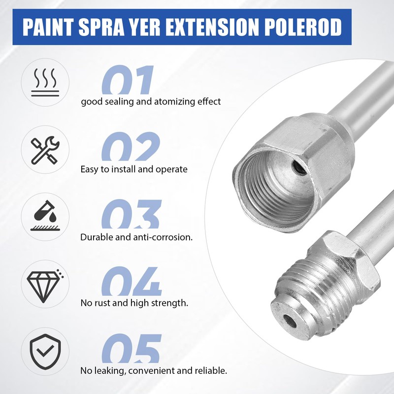 16 Pieces Paint Sprayer Hose Set, Airless Paint Sprayer Hose