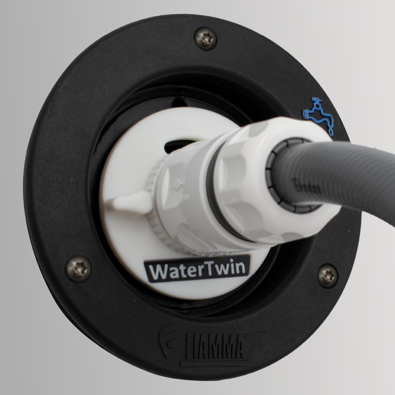 MaJoCompTec® CONNECT-30 Motorhome Water Tank Set, Caravan Filler Neck Tank