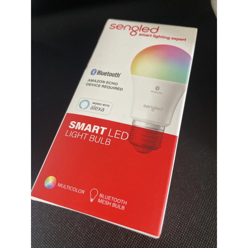 SENGLED SMART LIGHT BULB BLUETOOTH MESH COLOR CHANGING LED ALEXA