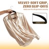 10 Pack Velvet Hangers, Wide Shoulder Heavy Duty Suit Hangers