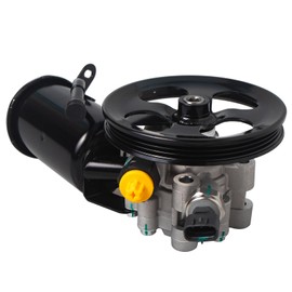 AUQDD 21-5242 New Power Steering Pump (w/Reservoir w/Pulley,For 1.5L) Compatible With 2000-2005 To-yota Echo Base, 2004-2006 Scion xA xB (Power Assist Pump OE# 44310-52020 44310-52050 96-5242)