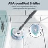 Casabella Tub and Tile Brush with 28 Inch Extendable Handle