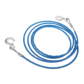 Alipis Car Tow Dolly Strap Heavy Duty Tow Straps with Hooks for Towing Vehicles Reliable Pulling Capacity Durable Emergency for Car Breakdowns and Transport Needs