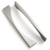 Goo-Ki Modern Zinc Alloy Cabinet Handle,3.75''(96mm) Hole Center Brushed Nickel