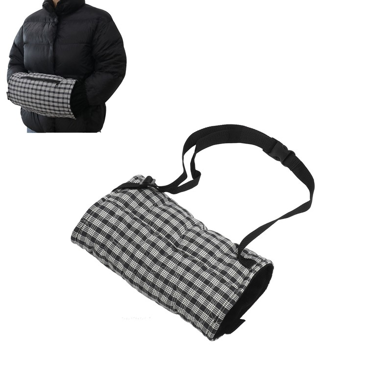 Hand Warmer Pouch Soft Comfortable Warm Adjustable Strap Hand Muffs