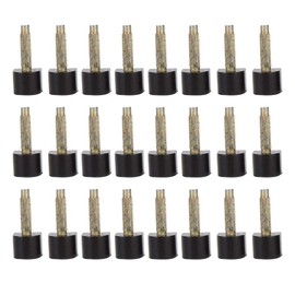24pcs High Heel,Shoe Repair Stiletto Replacement Heels Tips Non slip Shoes Repair Heel Dowels U Round Shape Taps Protector for Women Ladies 8x8mm