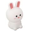 Cute Night Light Tap Control 5 Modes Rechargeable Rabbit Shape