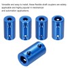 MECCANIXITY Rigid Screw Coupling 7mm to 8mm Shaft Coupler Connector