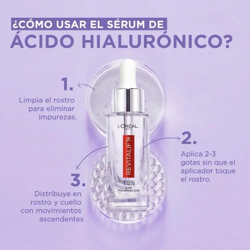 Jc Sérum L'oréal Paris Revitalift Ácido Hialurónico 30ml