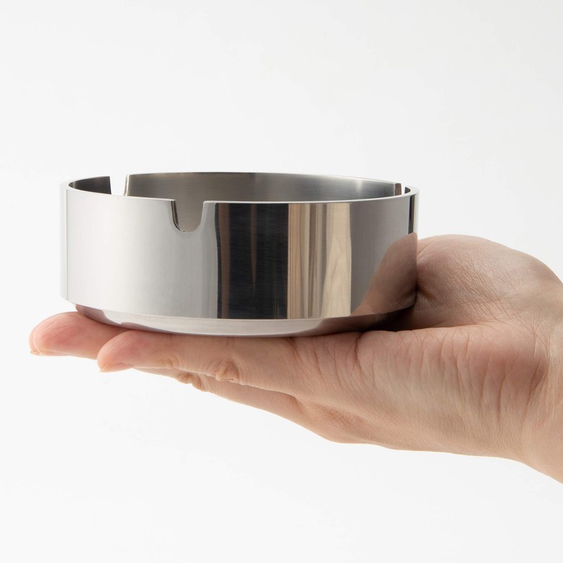遠藤商事 Stainless Steel Zero Zero Rest Ashtray with No. 03 pzl04 