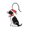Sweet William Black and White Springer Spaniel Christmas Decoration