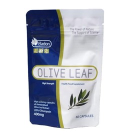 Olive Leaf Extract 400mg | Standardised to 20% Oleuropein | 60 Vegan Capsules | UK Made | High Strength