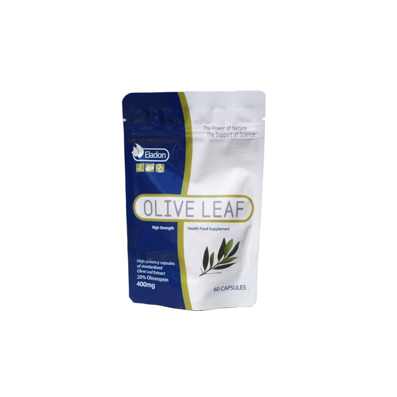 Olive Leaf Extract 400mg | Standardised to 20% Oleuropein |