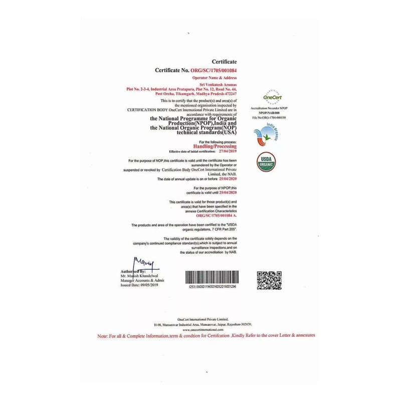 SVA Organics Copaiba Aceite Esencial 4 Onzas (118 Ml) De