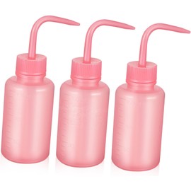 3piezas Lavado De Botellas Para Enjuague De Pestañas Contenedores Para Lavar Extensiones De Pestañas Botellas De Lavado Flexibles Para Limpieza De