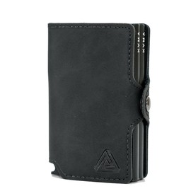 Kyma Leather RFID Blocking Security Wallet, Bifold & Compact Design (Various Colors Available)