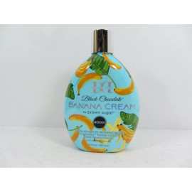 Tan Inc BLACK CHOCOLATE BANANA CREAM BLACK 400X BRONZER 13.5 OZ  TANNING LOTION
