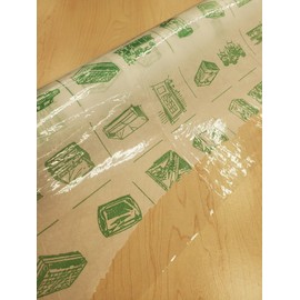 4 Gauge Clear Vinyl 54" Wide by 75 Foot Long Roll for Upholstery Chairs Table