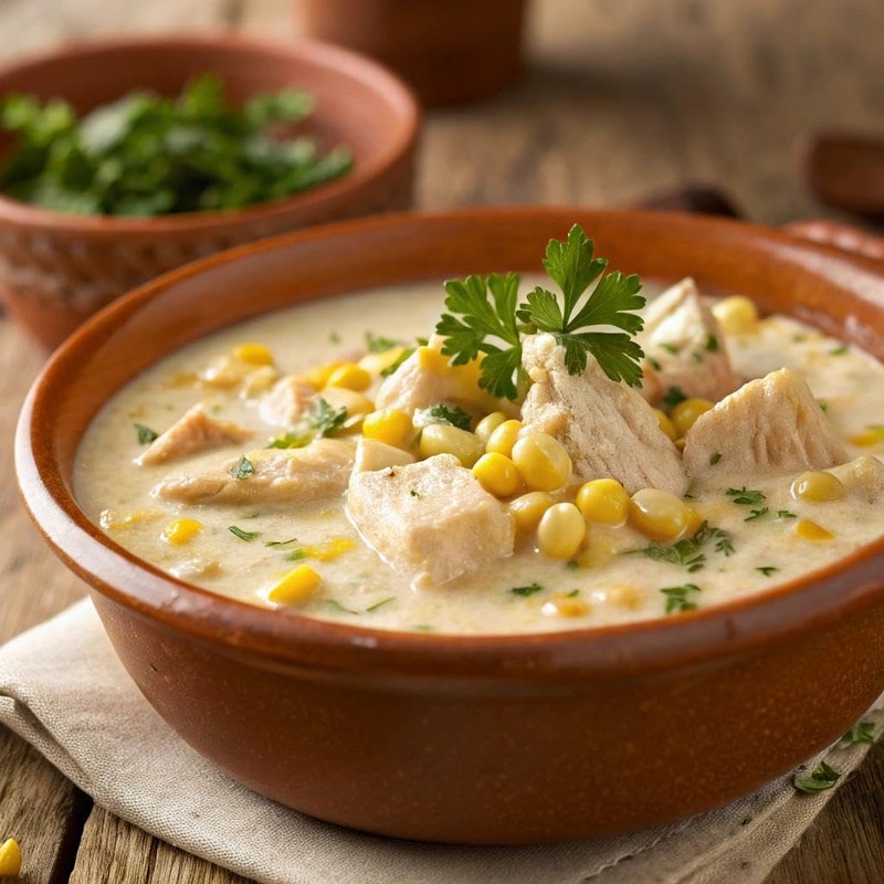 Progresso Chicken Corn Chowder, Reduced Sodium Canned Soup, 18.5 oz
