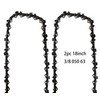 2PC 18" Chainsaw Chain For WORX WG304.2 WG304.1 18 in.