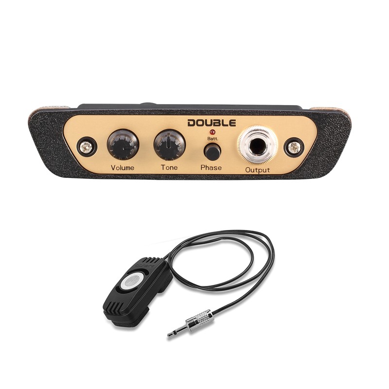 DOUBLE CJ01L Cajon Box Drum Preamp Pickup Musical Instrument Pickup