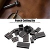 18Pcs Leather Cutting Die Punch Alloy Cutter Mould Tool Set