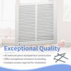 Howeall 12"W x 12"H [Duct Opening Size] Steel Return Air