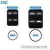 JJC 4 Pockets Filter Case for Round Filter Up to