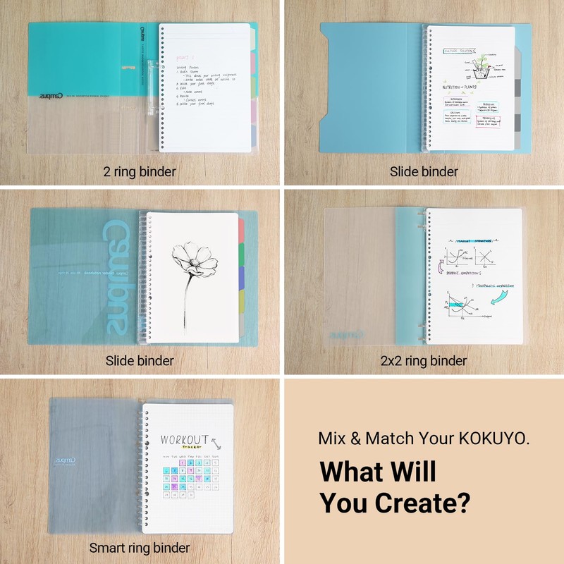 Kokuyo (KOKUYO) Campus Loose Leaf Paper, Smooth Writing, Dotted Ruled