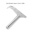 J Curved Lathe Tool Rest 1 Inch Post Hardened Steel