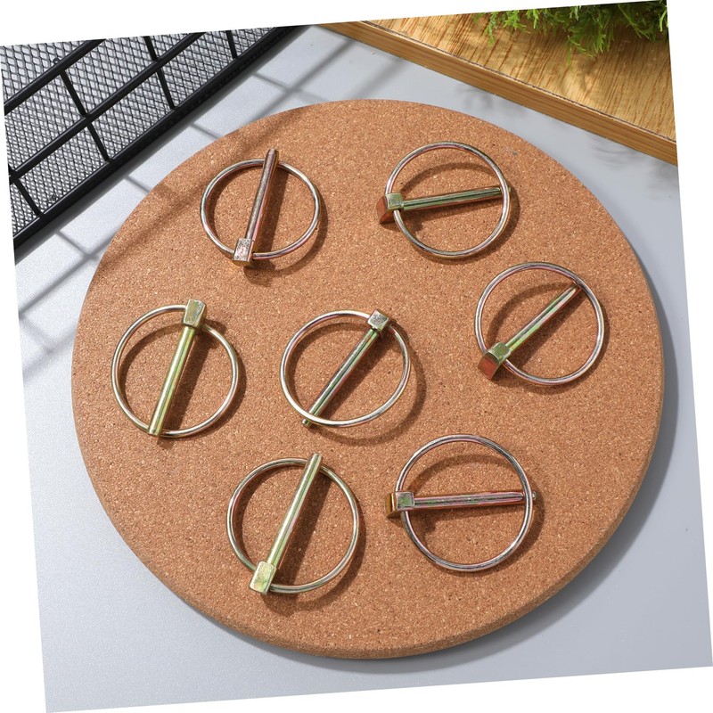 BUGUUYO 10pcs Heavy Duty Pin Locking Clips for Tractors Lawn