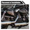 Motoforti Motorcycle Exhaust Muffler Pipe Gasket Graphite Seal Ring Silencer