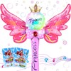 Electric Bubble Machine Fairy Bubble Wand Bubble Blower for Girls