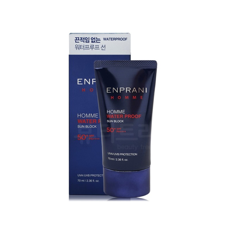Enprani Homme Sunblock 70ml / 엔프라니 옴므 선블록 70ml
